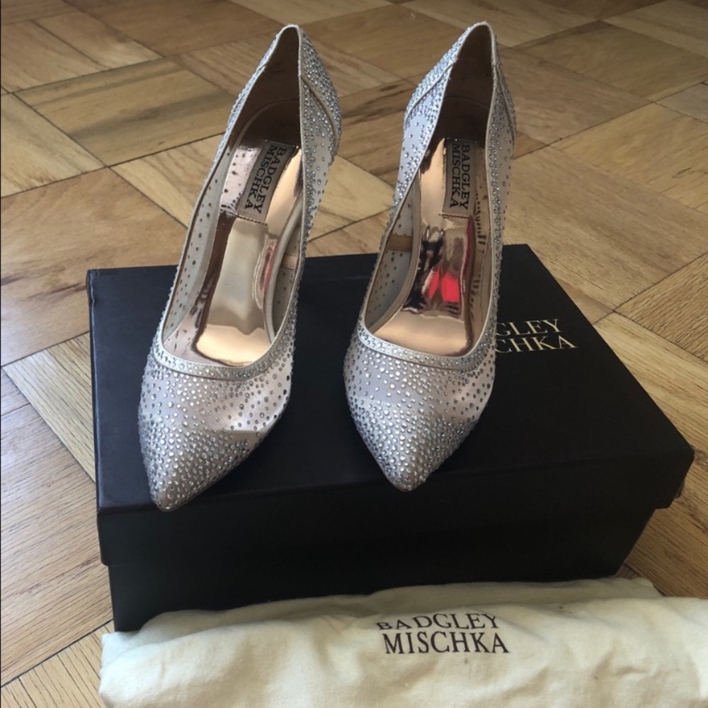 Badgley meshka wedding shoes